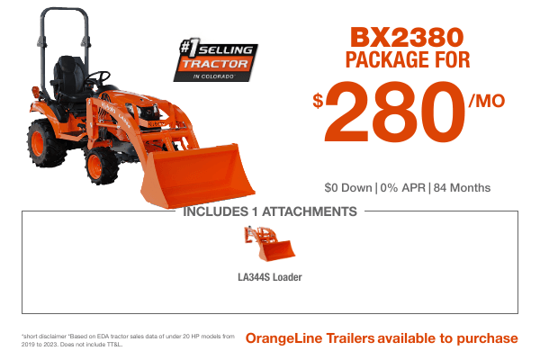 BX2380 Tractor Package